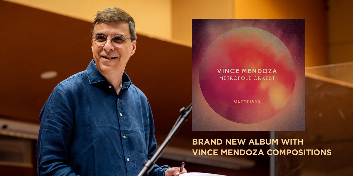 Brand new album. Vince Mendoza Olympians. Out now!